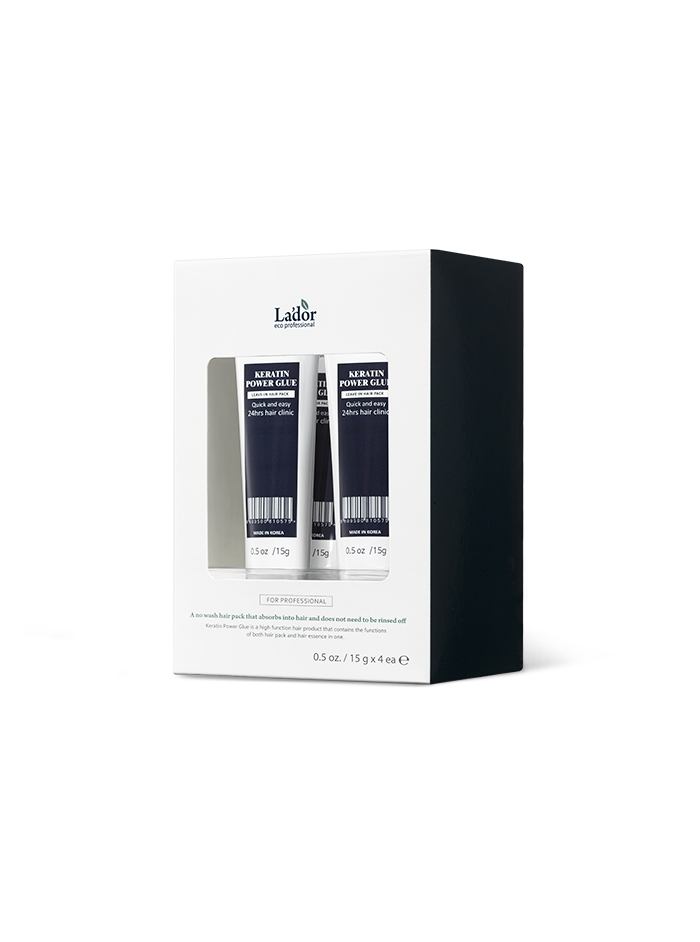 Keratin power glue Hair Ampoules (Keratin ampoule) 15ml x 4ea
